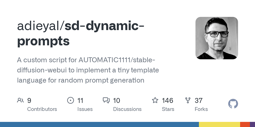 Adieyal/sd-dynamic-prompts: A Custom Script For AUTOMATIC1111 - Docker ...